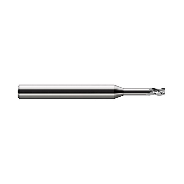 Miniature End Mill - 4 Flute - Corner Radius